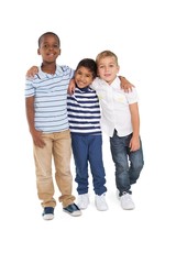 Obraz premium Cute children smiling at camera