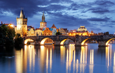 Obraz premium Praga - Most Karola, Czechy