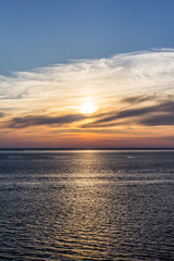 Obraz premium Coucher de soleil sur Bassin d'Arcachon