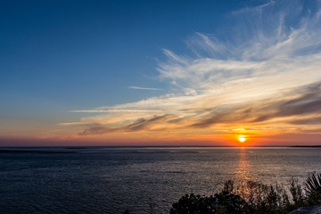 Coucher de soleil sur Bassin d'Arcachon