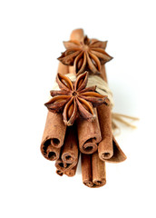 Cinnamon bundle and anice stars