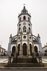 Fototapeta premium gothic church located in Reguengos de Monsaraz 