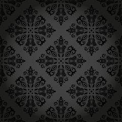 Damask Seamless Pattern. Abstract Background