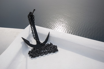 Black anchor