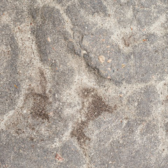 Fragment of an old asphalt texture