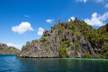 Wonderful lagoon in El Nido, Philippines