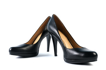 A of black shoe
