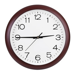 Quarter to three in the big dial
