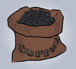 Coffee bean Vector EPS10