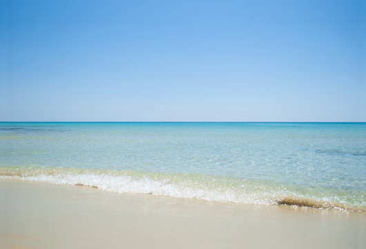 Fototapeta Seascape from beach