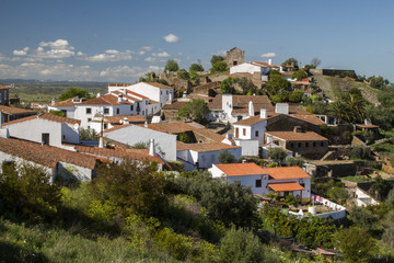 Fototapeta na wymiar medieval and historical village of Monsaraz, Portugal.