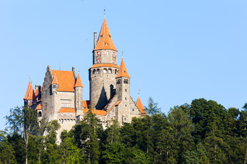Fototapeta na wymiar Bouzov Castle, Czech Republic
