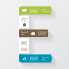 Vector business infographic, diagram, presentation