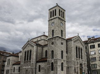 Fototapeta na wymiar Sarajevo, Church of St. Josip.