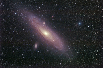 Obraz na płótnie Canvas la galassia di Andromeda
