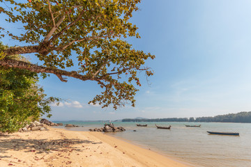Coconut island beach of Nai Yang Koh Phuket