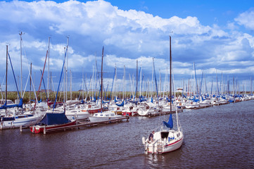 Fototapeta premium Yachthafen
