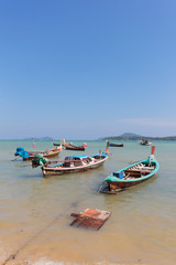 Fototapeta na wymiar Boat in Phuket Thailand