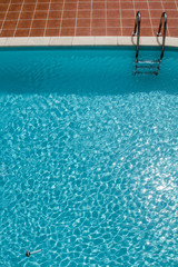 Fototapeta na wymiar villa swimming pool