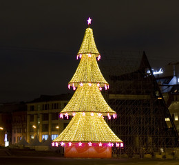 Christmas tree, Moscow