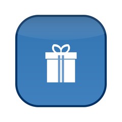 Cadeau sur un bouton