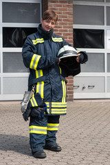 Feuerwehrfrau