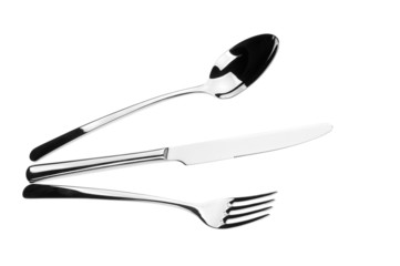 spoon fork and knife