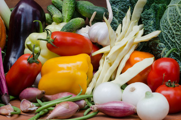 vegetables composition