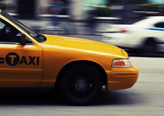 Papier Peint photo Lavable TAXI de new york Taxi new-yorkais