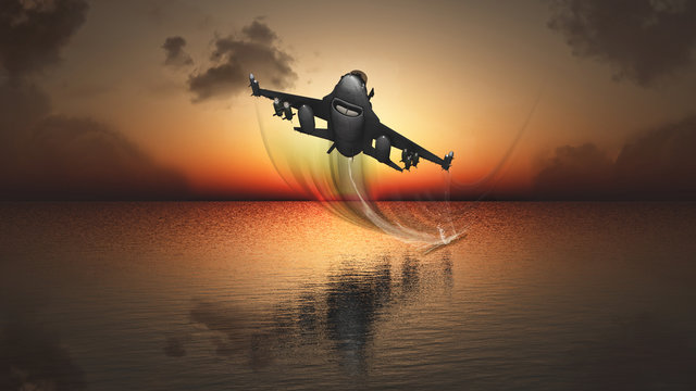 sol, playa y avion