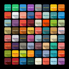 Flat design: education