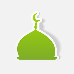 realistic design element: ramadan