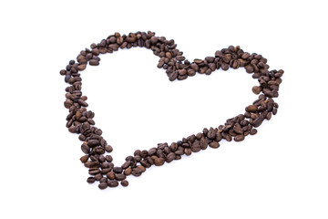 kaffeebohnen Herz