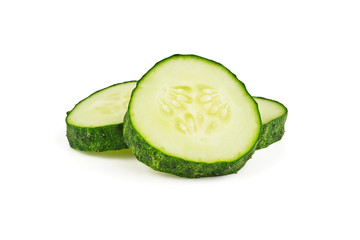 slices of cucumber