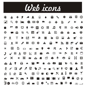 Web icons vector