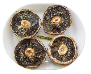 Portobello appetizer