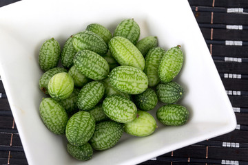 Melothria scabra aka cucamelon or mousemelon © julied