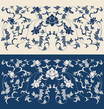 Chinese traditional border design.