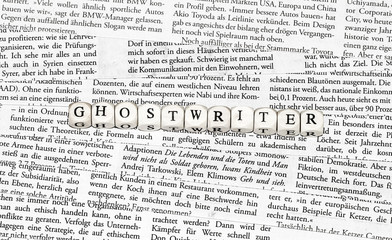 Obraz premium Autor widmo