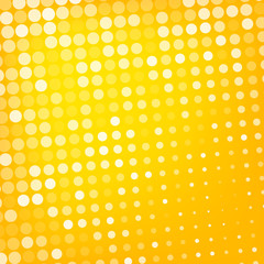 Abstract dotted yellow background