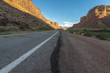 Sunset over Castle Valley Utah