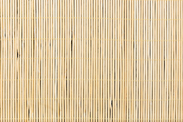 Bamboo mat background.