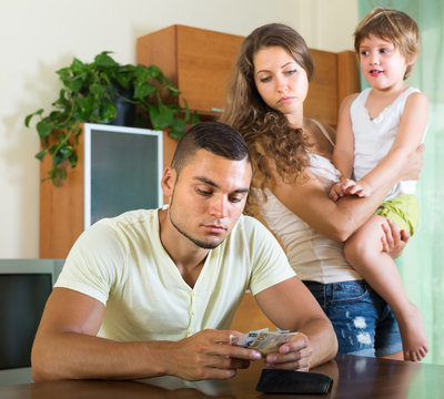 Financial problems in young family