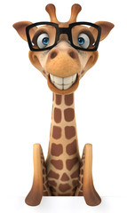 Fun giraffe © Julien Tromeur