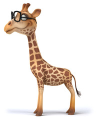 Obraz premium Fun giraffe