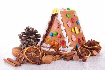 gingerbread house