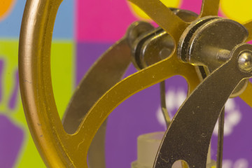 crank shafts and pulleys of machinery in bronze wheels