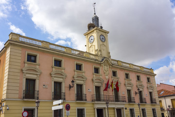 Fototapeta na wymiar city ​​council of Alcala de Henares, Spain