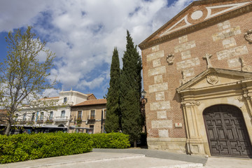 Fototapeta na wymiar Oidor Church, Alcala de Henares, Spain