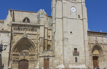 Famous Cathedral of Palencia, The Beautiful Unknown, Palencia, S